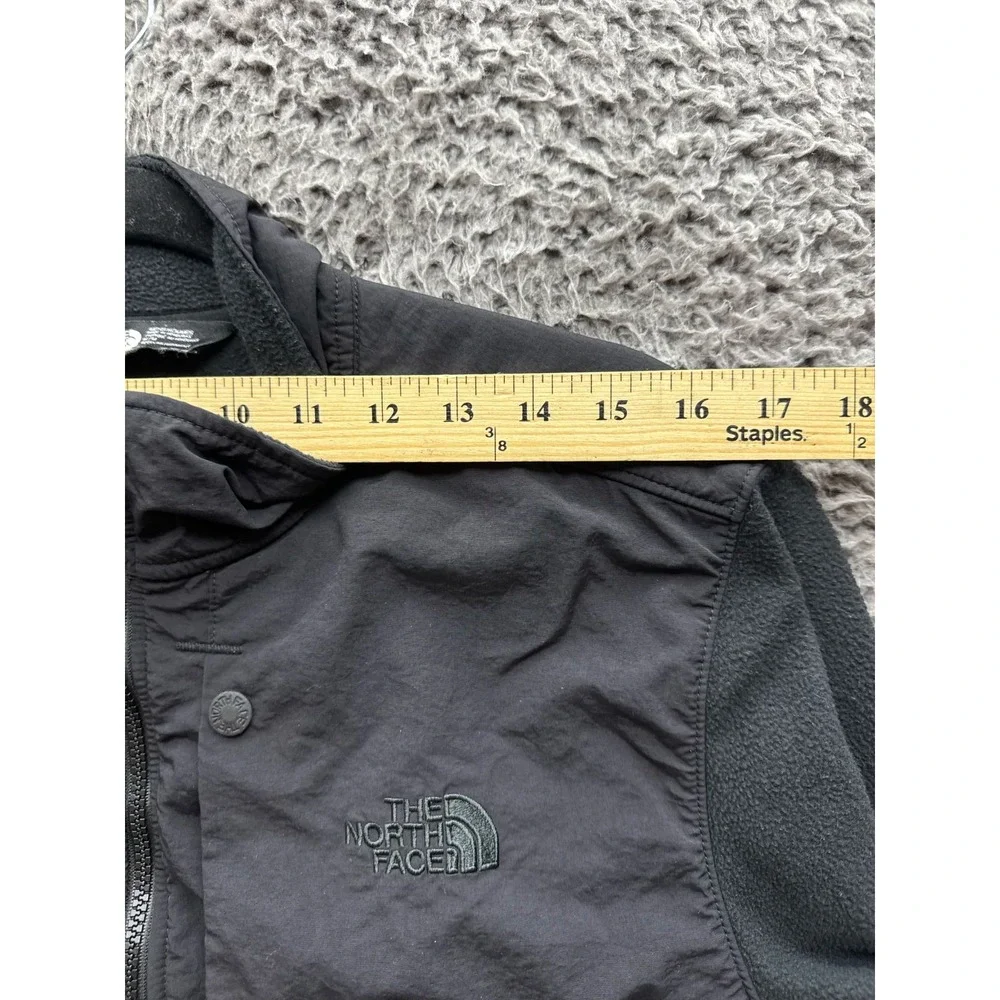 The North Face Half‎ Zip Fleece Mock Neck Pullover Jacket Black Mens Size M